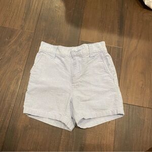 Janie and Jack Blue Cotton Shorts Size 12-18 Months
